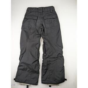 E408 Black Snowboarding Pants - 10-12 Youth